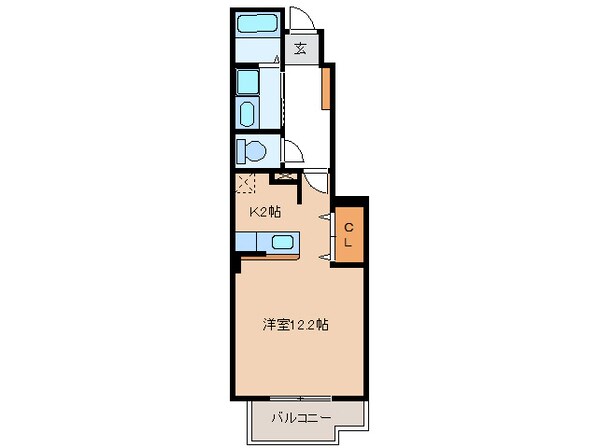 エスポワールＡ･Ｂ棟の物件間取画像